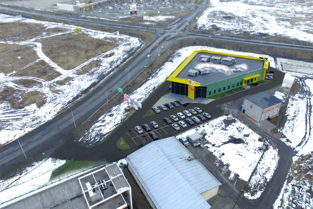 PIEKARY ŚLĄSKIE: PROJEKT SKLEPU FLAGOWEGO HAM – DRIVE-THRU